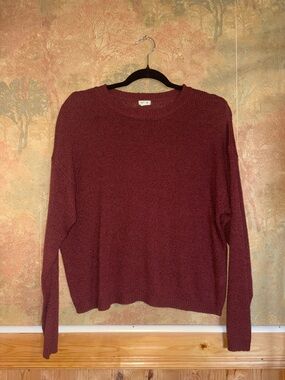 Garage ~ Burgundy Knit Sweater